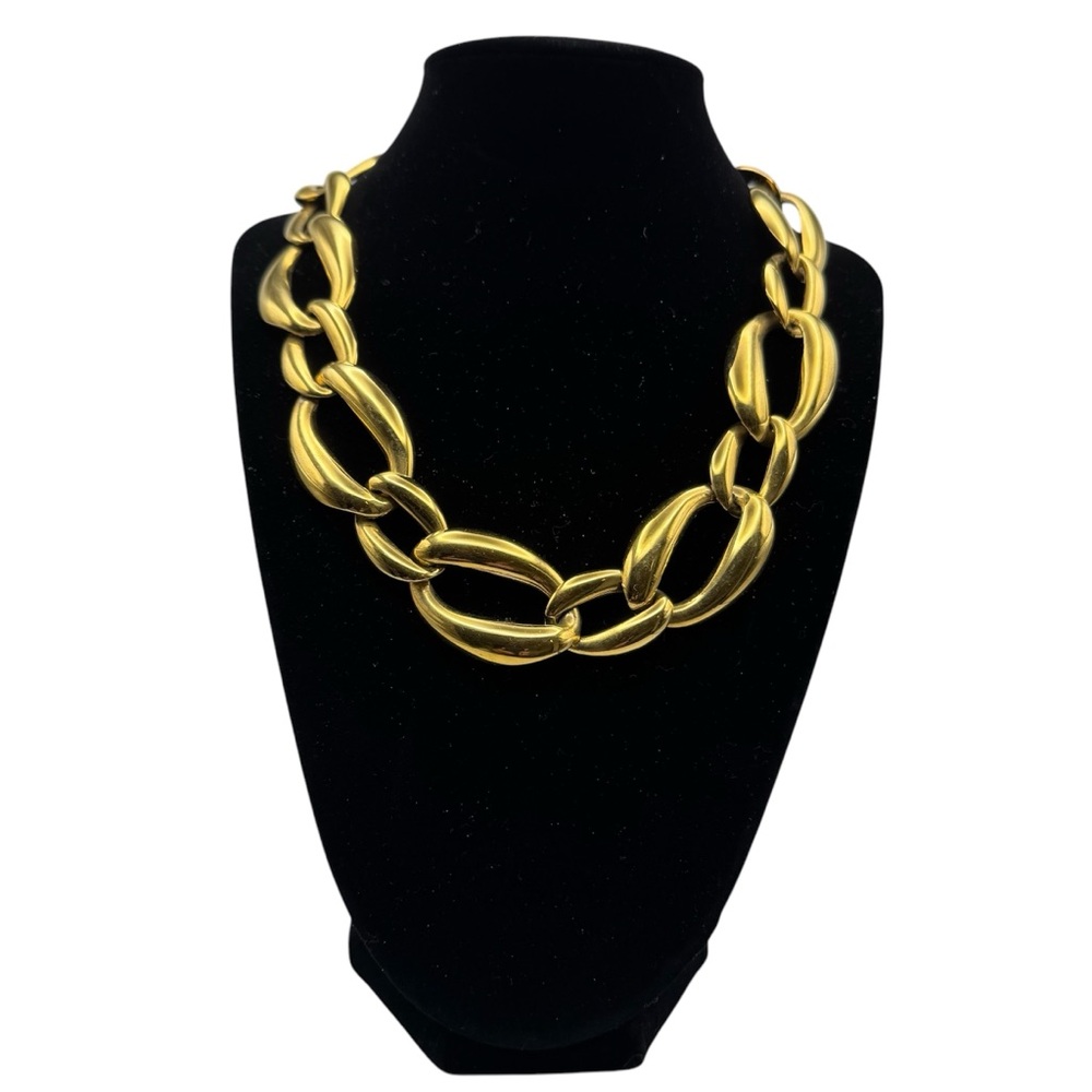 Anne Klein Chunky Vintage Statement Necklace